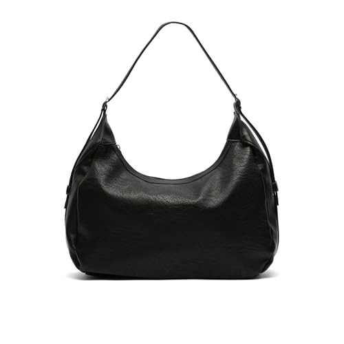 MISAKO Shaila Große Hobo-Tasche - Damen Clutch Abendtasche - Elegante Handtaschen für Party & Events Shaila Schwarz 38 X 42 X 14 cm MISAKO Shaila Große Hobo-Tasche - Damen Clutch Abendtasche - Elegante Handtaschen für Party & Events Shaila Schwarz 38 X 42 X 14 cm von MISAKO
