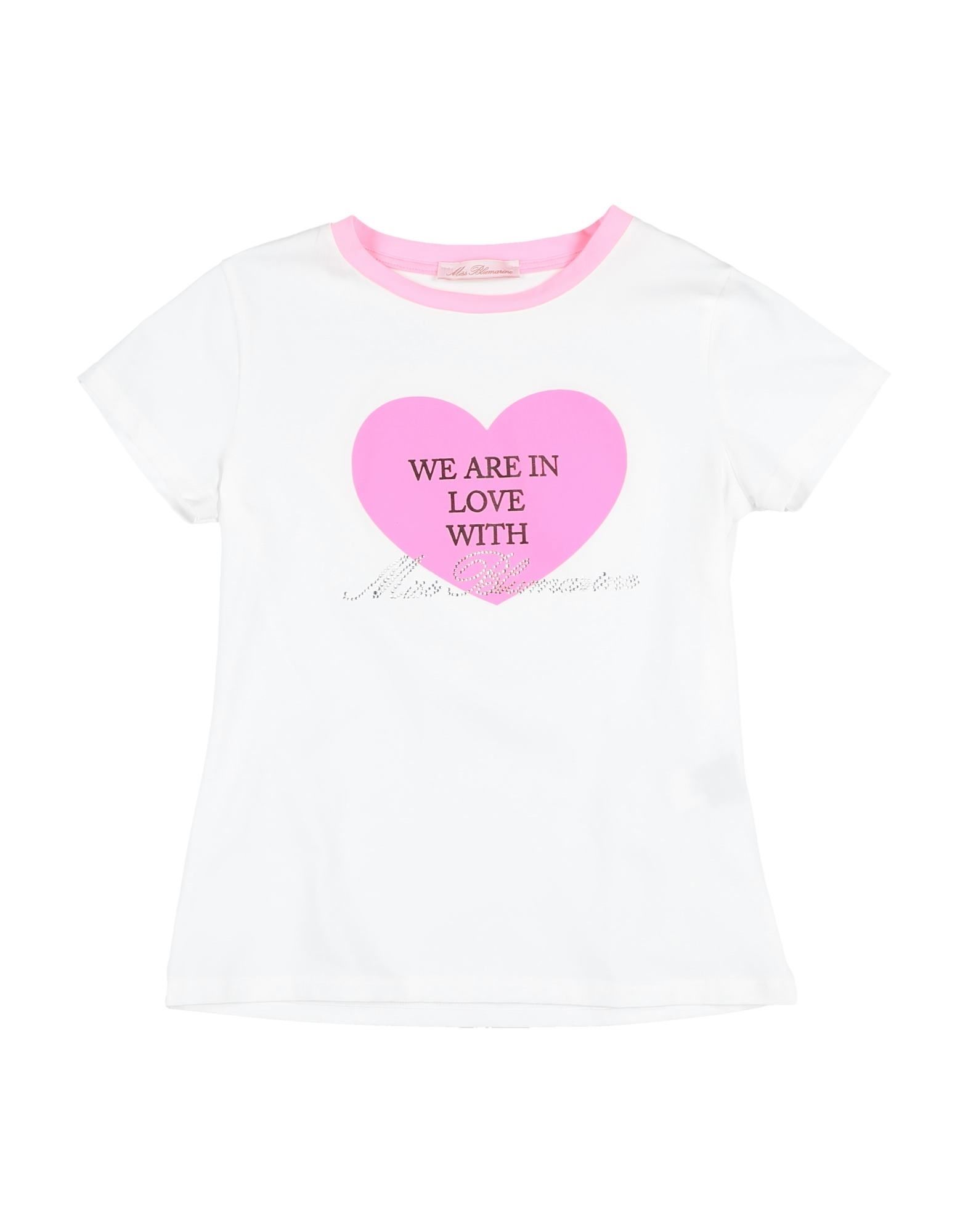 MISS BLUMARINE T-shirts Kinder Weiß von MISS BLUMARINE