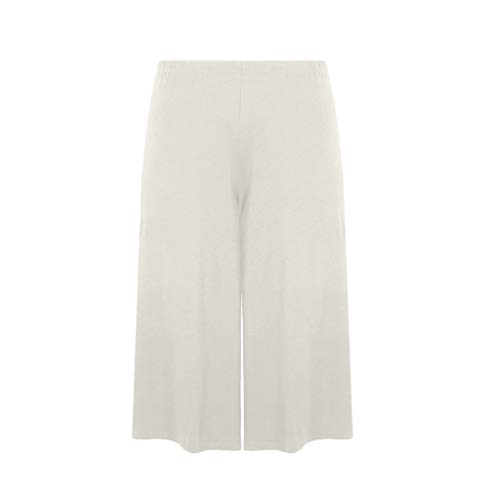 MISS 'N' MAM Damen-Culottes aus weichem Jersey, Standard- und Übergrößen 42-54 Gr. 52, cremefarben MISS 'N' MAM Damen-Culottes aus weichem Jersey, Standard- und Übergrößen 42-54 Gr. 52, cremefarben von MISS 'N' MAM