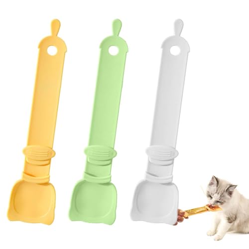 MKEAWWU 3 Stück Katzenstreifen Quetschlöffel Feeder Strip Cat Strip Happy Spoon Haustier Futterspender Katzen Food Spoon Flexibler Haustierlöffel multifunktionaler Katzen Snack Löffel für Haustiere MKEAWWU 3 Stück Katzenstreifen Quetschlöffel Feeder Strip Cat Strip Happy Spoon Haustier Futterspender Katzen Food Spoon Flexibler Haustierlöffel multifunktionaler Katzen Snack Löffel für Haustiere von MKEAWWU