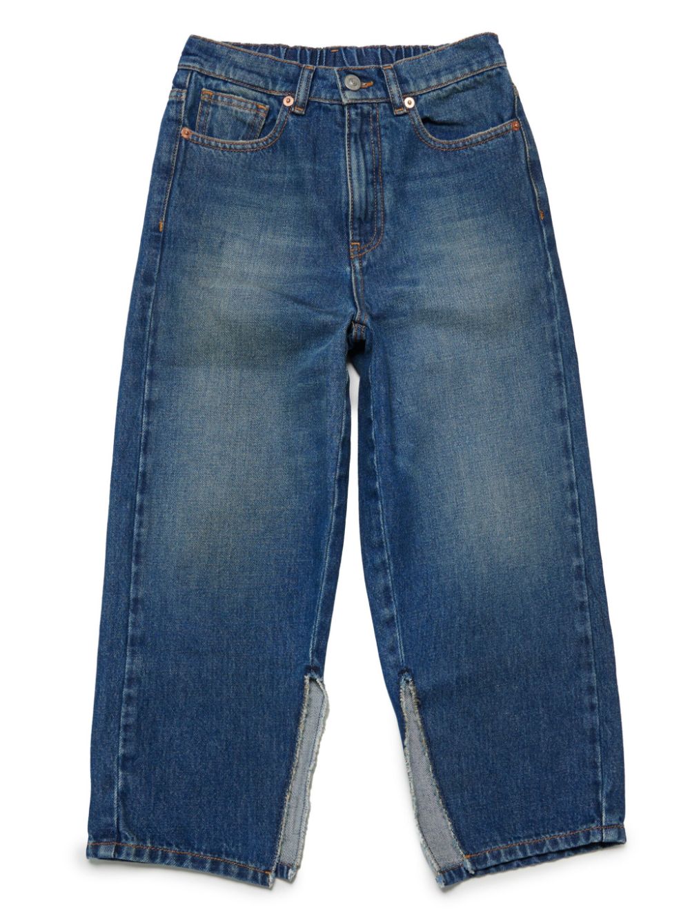 MM6 Maison Margiela Kids Jeans mit Schlitzdetail - Blau von MM6 Maison Margiela Kids