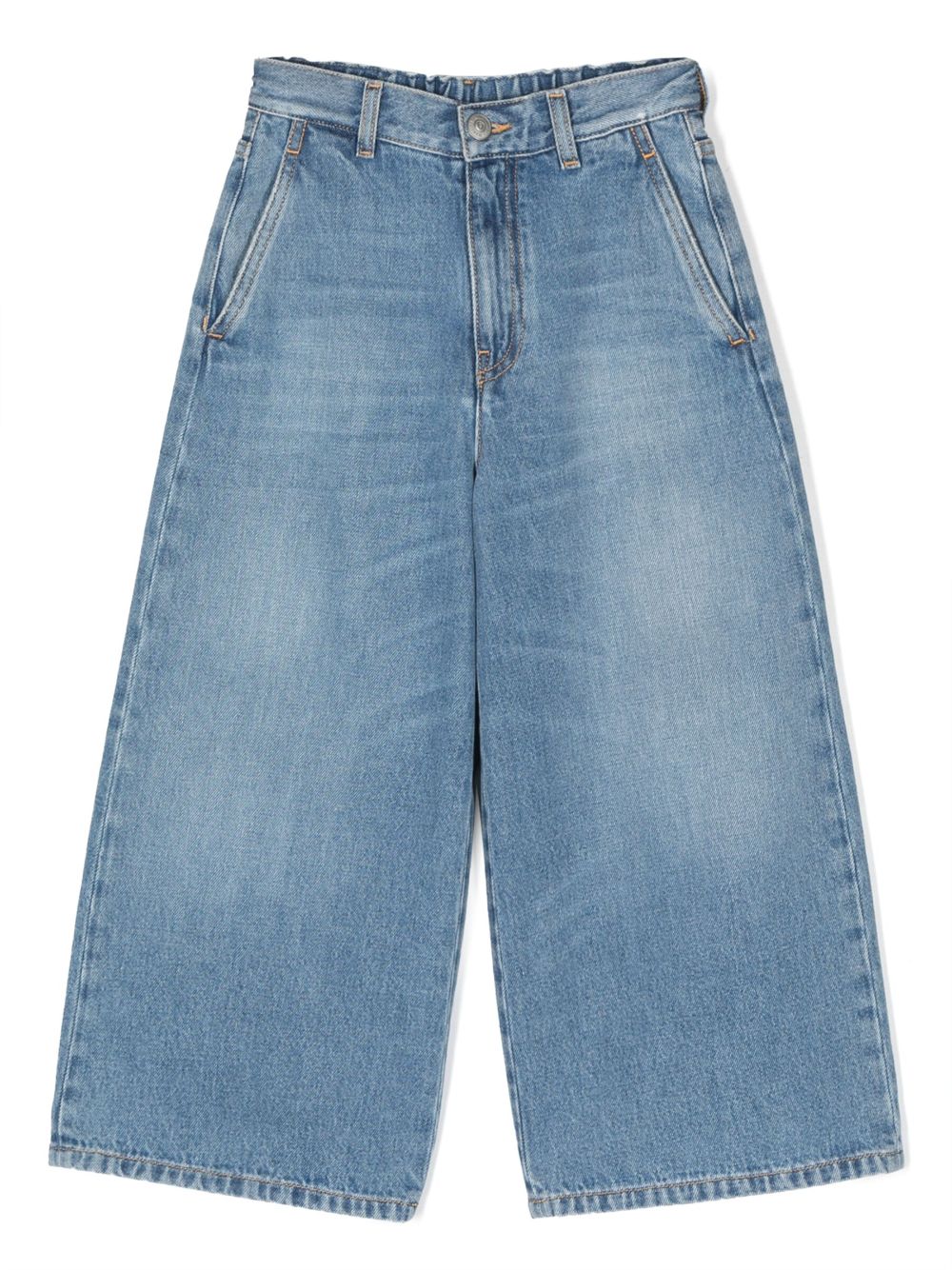 MM6 Maison Margiela Kids Jeans mit weitem Bein - Blau von MM6 Maison Margiela Kids