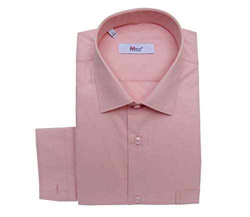 MMUGA Regular Fit Herren Hemd mit Einstecktuch Apricot M MMUGA Regular Fit Herren Hemd mit Einstecktuch Apricot M von MMUGA