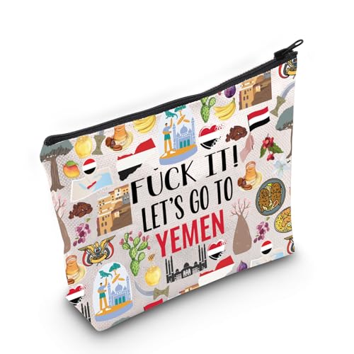 Yemen Kosmetiktasche / Make-up-Tasche, Jemen-Reisegeschenk, Jemen-Reisetasche, Mädchen, Reise in den Jemen, Geschenk für sie, Jemen, Medium Yemen Kosmetiktasche / Make-up-Tasche, Jemen-Reisegeschenk, Jemen-Reisetasche, Mädchen, Reise in den Jemen, Geschenk für sie, Jemen, Medium von MNIGIU