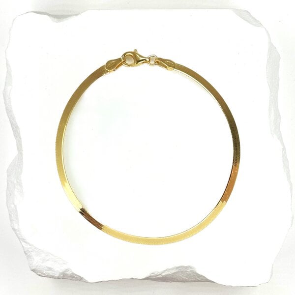 MOANINA Armband Sassari - 925 Silber/18k Gold Vermeil von MOANINA