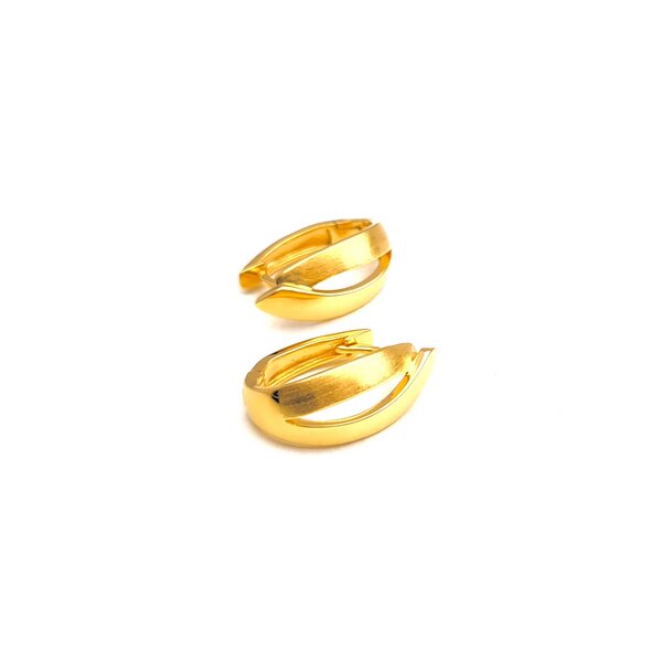 MOANINA Ohrringe Gabriela - 925 Silber/18k Gold Vermeil von MOANINA