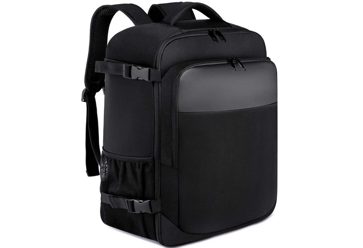 MODFU Reiserucksack Laptop Rucksack Rucksäcke Schulrucksack Laptoprucksack Wasserbeständig (Aus Oxford Schule Reisen Notebook Laptop Tasche Handgepäck Flugzeug, Sportrucksack, Anti-Diebstahl, Backpack Laptopfach, USB-Lade-Anschluss), für Herren Damen Jungen Teenager Freizeit Arbeit Business Reisen von MODFU