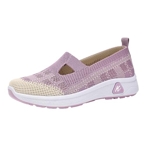 Damen Schuhe Atmungsaktiv Mesh Ultra Komfortschuhe,Ergonomisches Design,Walking,Damen Lässiger Modischer Sportschuhe Bequeme Sandalen von MODSGUE