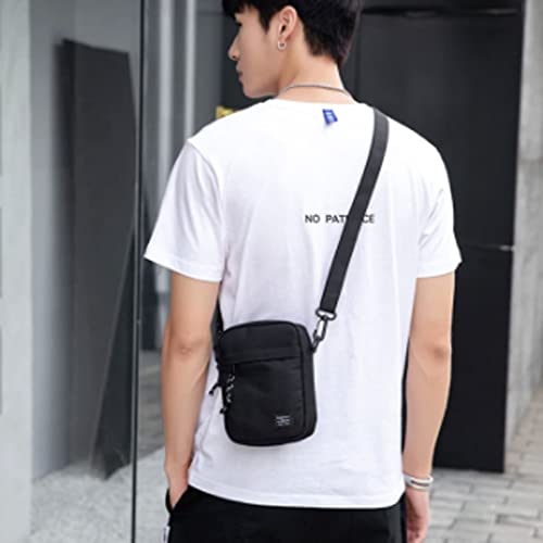 MOEIDO Umhängetasche Casual Mini Crossbody Bag Small Herren Umhängetasche Männer Diagonale Kleine Rucksack Licht Messenger Tellentasche Junge Fanny Brustpackung von MOEIDO