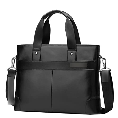 MOEIDO Umhängetasche Cinhide Aktentasche Business Travel Tasche Männliche Computer Laptop Handtasche Lässige Schulter Crossbody Bag Messenger von MOEIDO