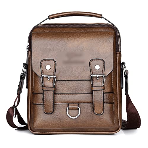 MOEIDO Umhängetasche Luxusmarke Männer Umhängetasche Retro Messenger Bag Leder Herren Handtasche Männer Messenger Bag von MOEIDO