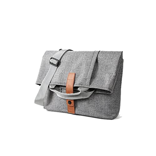 MOEIDO Umhängetasche Männer Casual Multifunktionale Silber-Schultertasche von MOEIDO