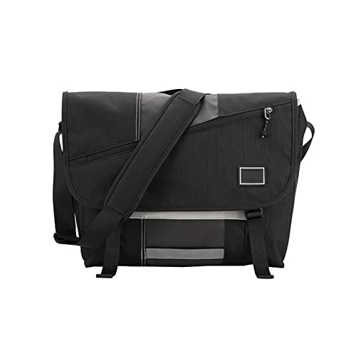 MOEIDO Umhängetasche Männer Leinwand Messenger Bag Zoll Laptop Umhängetaschen Casual Reisen Teenager Sling Crossbody Tasche for Männliche Jungs von MOEIDO