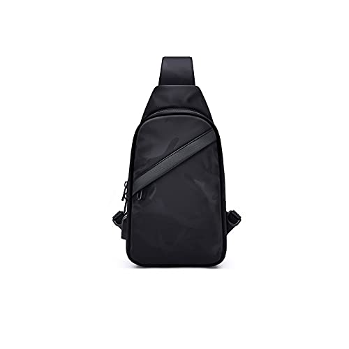 MOEIDO Umhängetasche Männer Umhängetasche, Brusttasche, geeignet for Sport und Ausgehen, Schwarz, bequem und wasserdicht, leicht und praktisch von MOEIDO