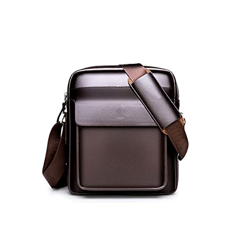 MOEIDO Umhängetasche Sling Taschen Herren-Schulter-Rucksack, Geeignet for Freizeit, Business, Office und andere Gelegenheiten, braun, wasserdichtes Gewebe von MOEIDO