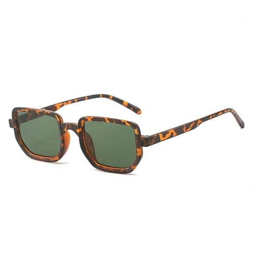MOHDHAF-Modische rechteckige Sonnenbrille für DaMänner und Herren, PC-Linse, schmaler RahMänner, Vintage, UV400 MOHDHAF-Modische rechteckige Sonnenbrille für DaMänner und Herren, PC-Linse, schmaler RahMänner, Vintage, UV400 von MOHDHAF