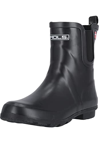 MOLS Damen Rubber laarzen Silverwater Silverwater 1001 Black 36 von MOLS