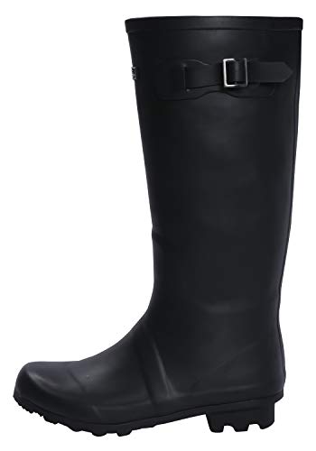 MOLS Damen Welly Reitstiefel, Black, 42 EU von MOLS