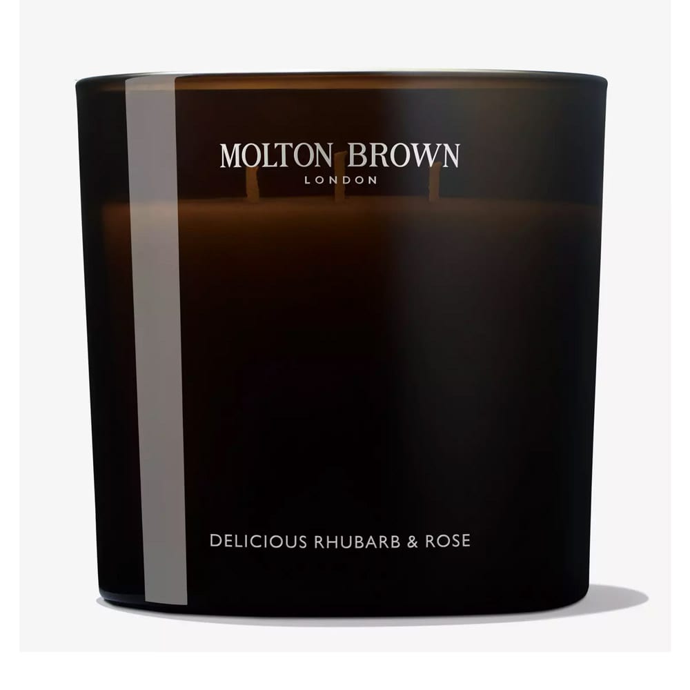 Molton Brown Delicious Rhubarb & Rose Wick Candle 600 g von MOLTON BROWN