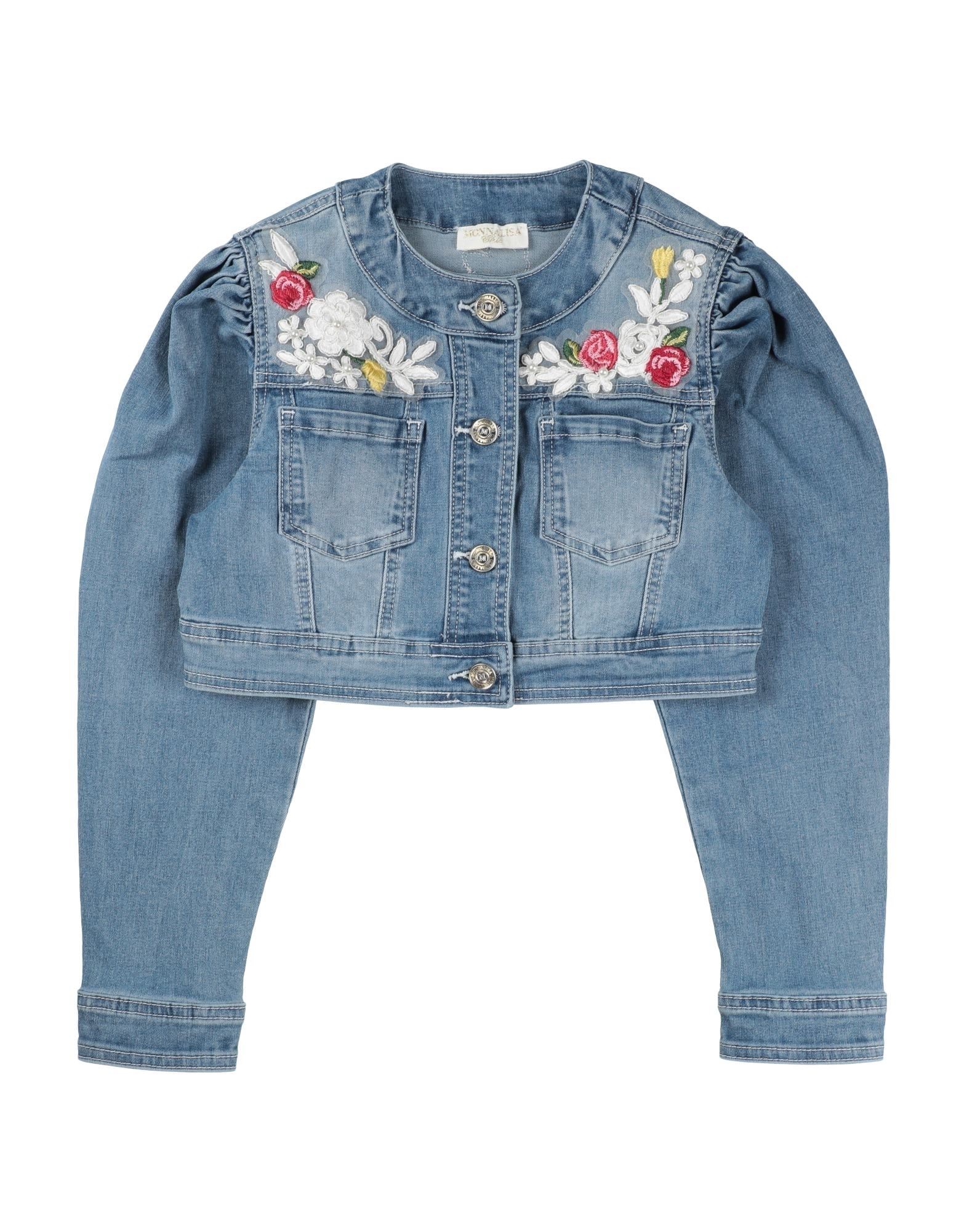 MONNALISA Jeansjacke/-mantel Kinder Blau von MONNALISA