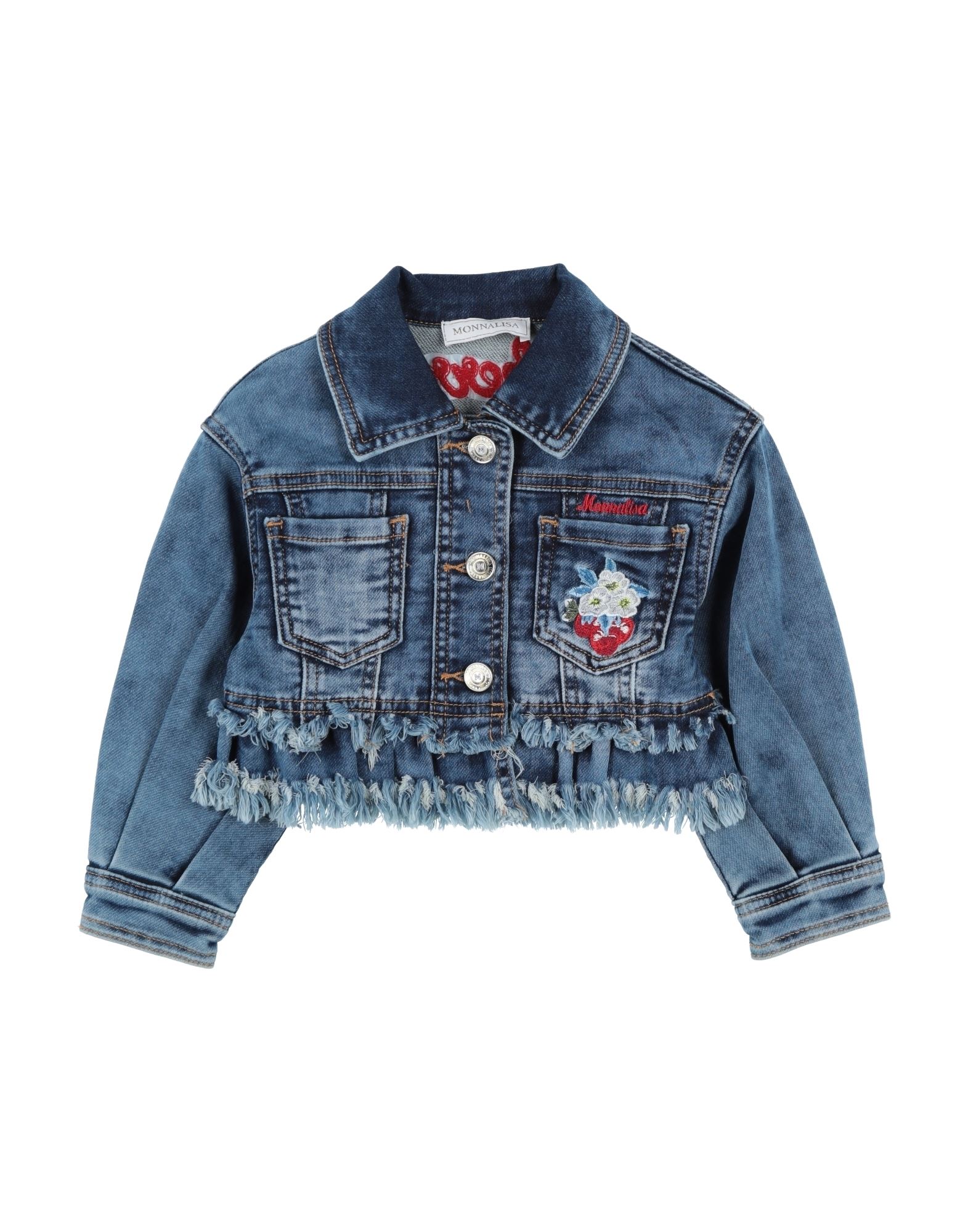 MONNALISA Jeansjacke/-mantel Kinder Blau von MONNALISA