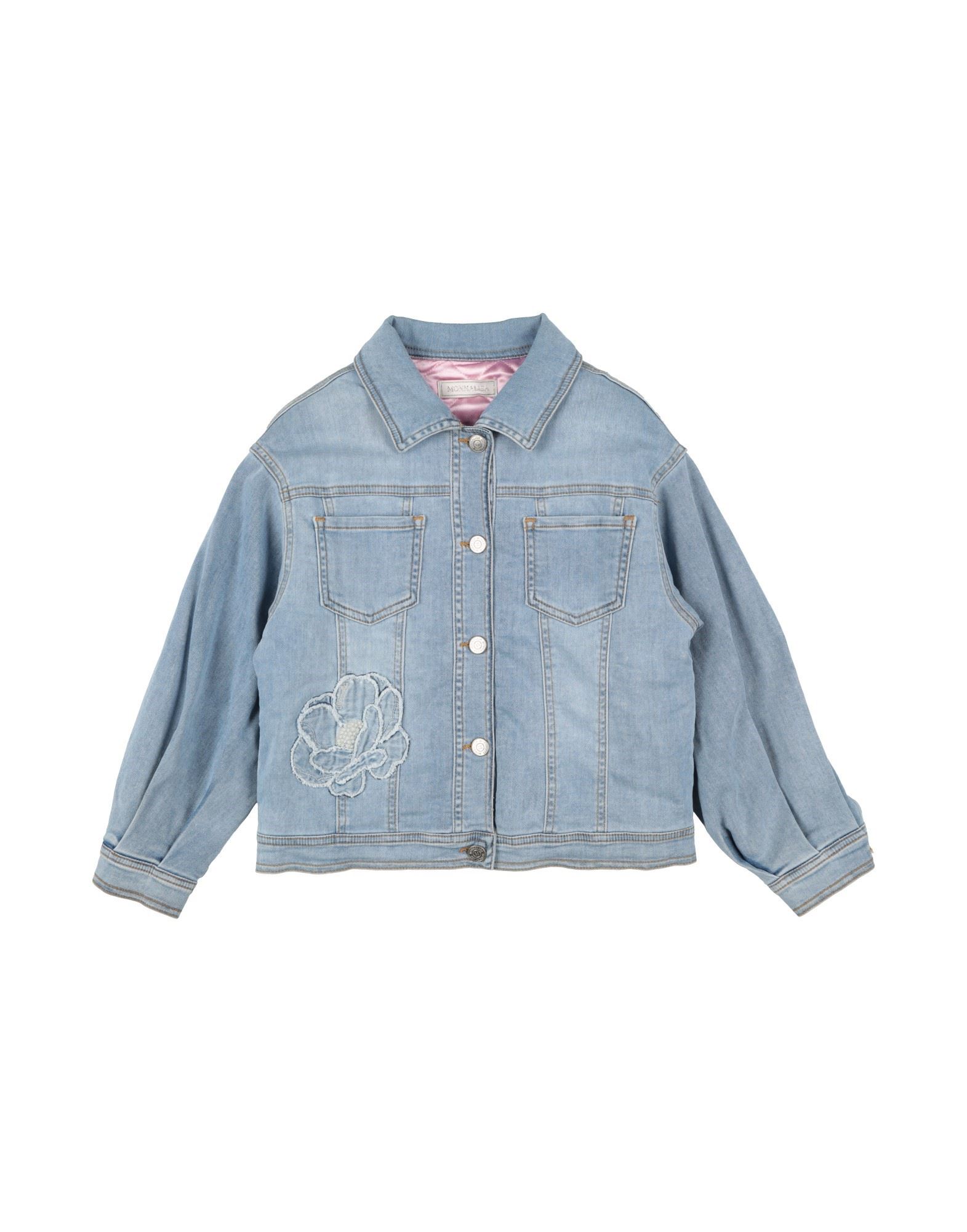 MONNALISA Jeansjacke/-mantel Kinder Blau von MONNALISA