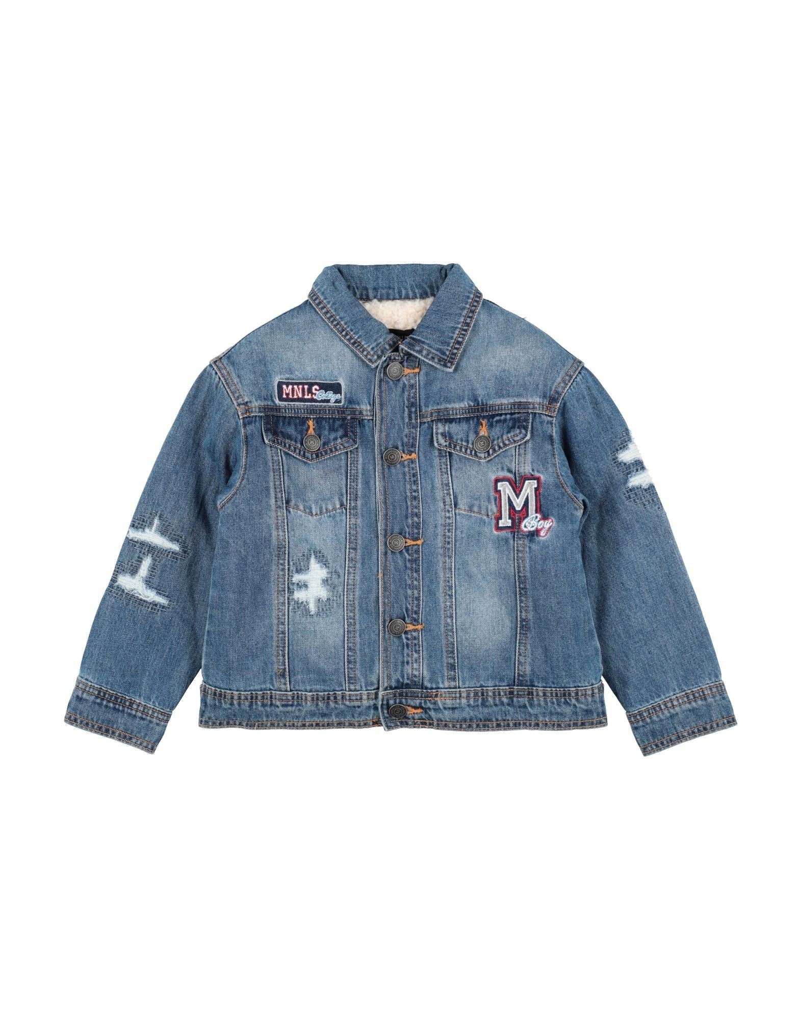 MONNALISA Jeansjacke/-mantel Kinder Blau von MONNALISA