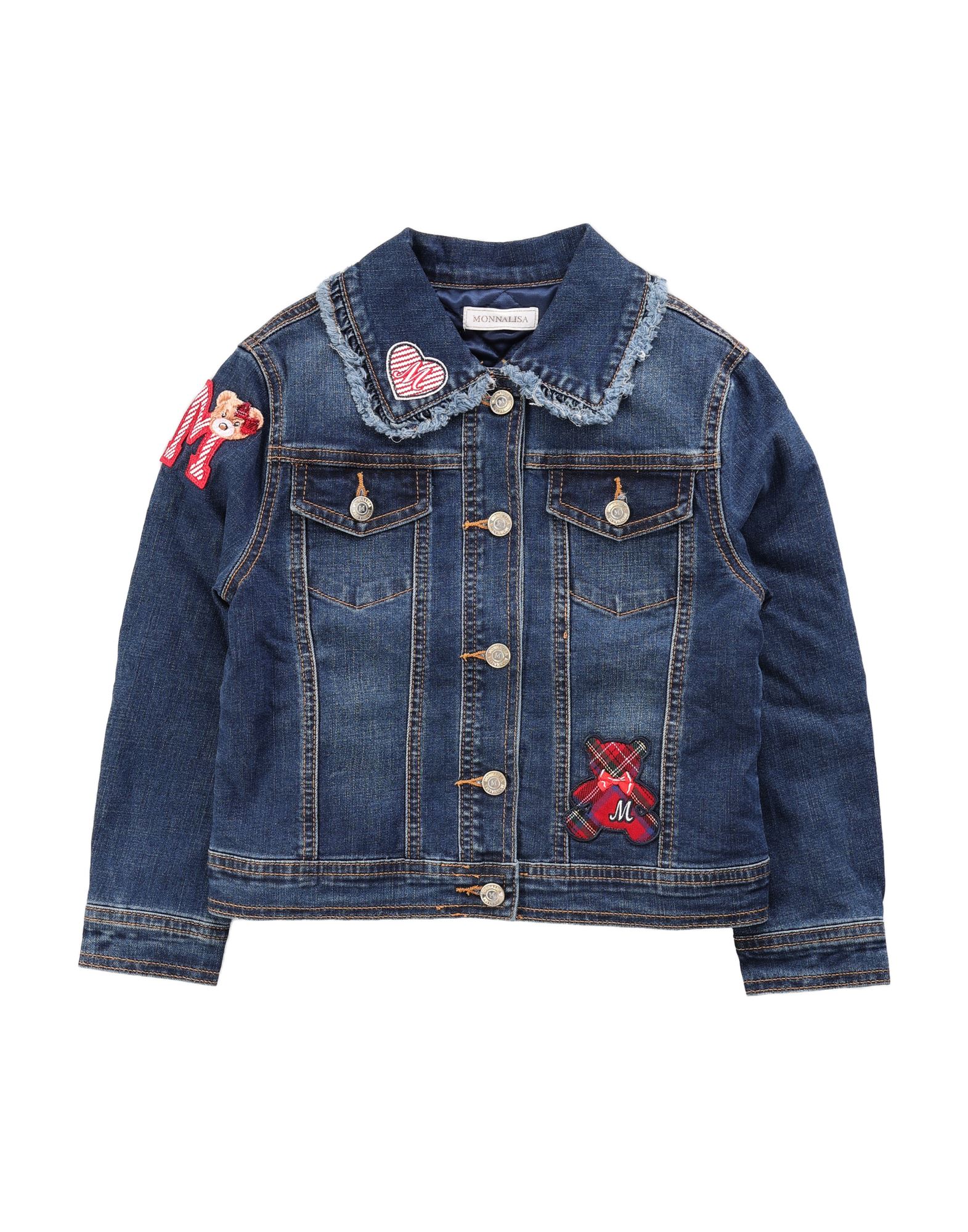 MONNALISA Jeansjacke/-mantel Kinder Blau von MONNALISA