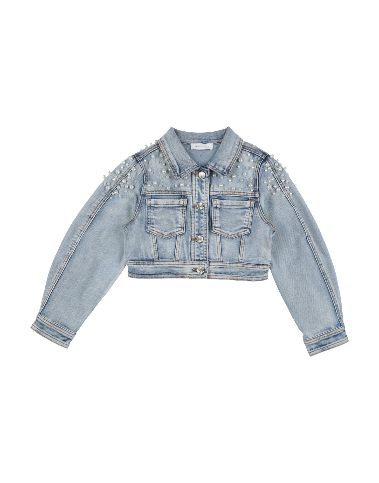 MONNALISA Jeansjacke/-mantel Kinder Blau von MONNALISA