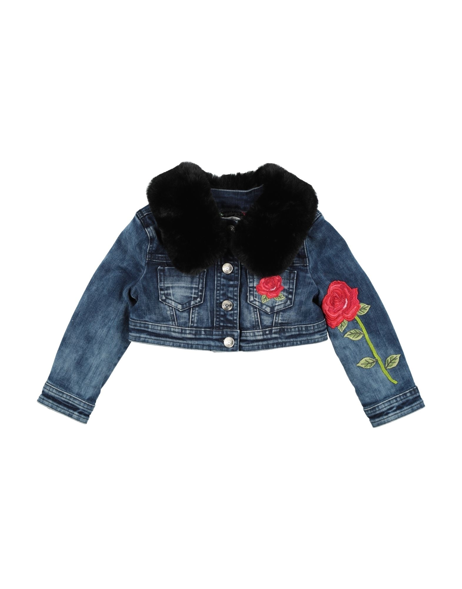 MONNALISA Jeansjacke/-mantel Kinder Blau von MONNALISA