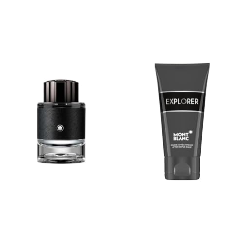 Montblanc Explorer EdP, Linie: Explorer, Eau de Parfum für Herren, Inhalt: 60ml & Explorer Aftershave Balm, Linie: Explorer, Aftershave für Herren, Inhalt: 150ml von Montblanc