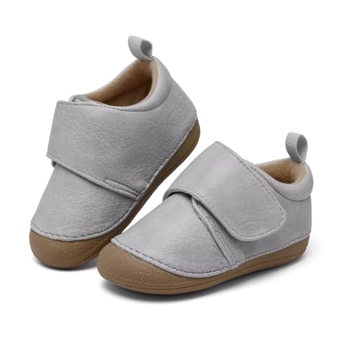 MORENDL Baby Lauflernschuhe Unisex Mary Jane Babyschuhe Krabbelschuhe für Kleinkind Jungen Mädchen 01Blau EU 19 von MORENDL