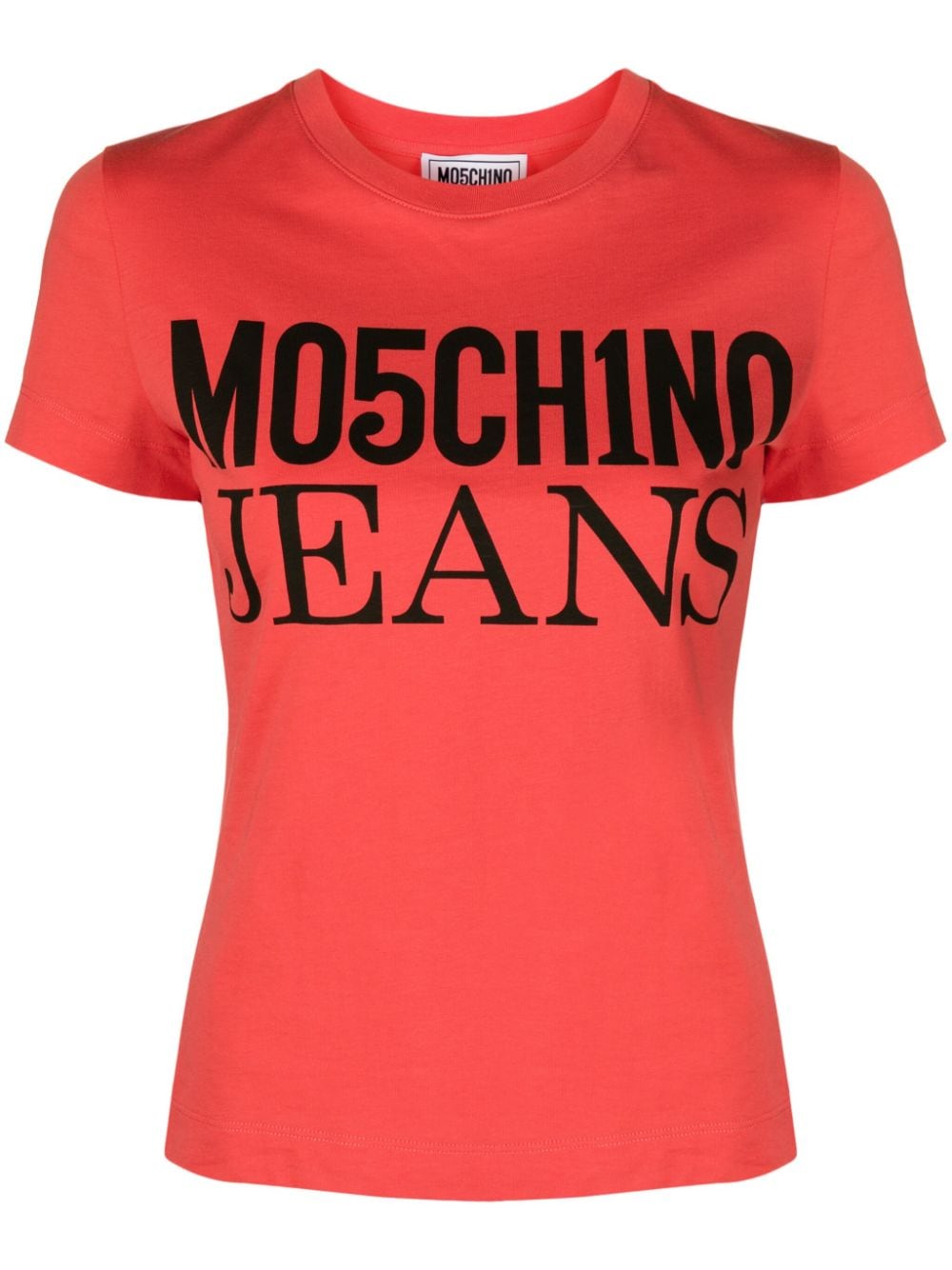 MOSCHINO JEANS T-Shirt mit Logo-Print - Rosa von MOSCHINO JEANS