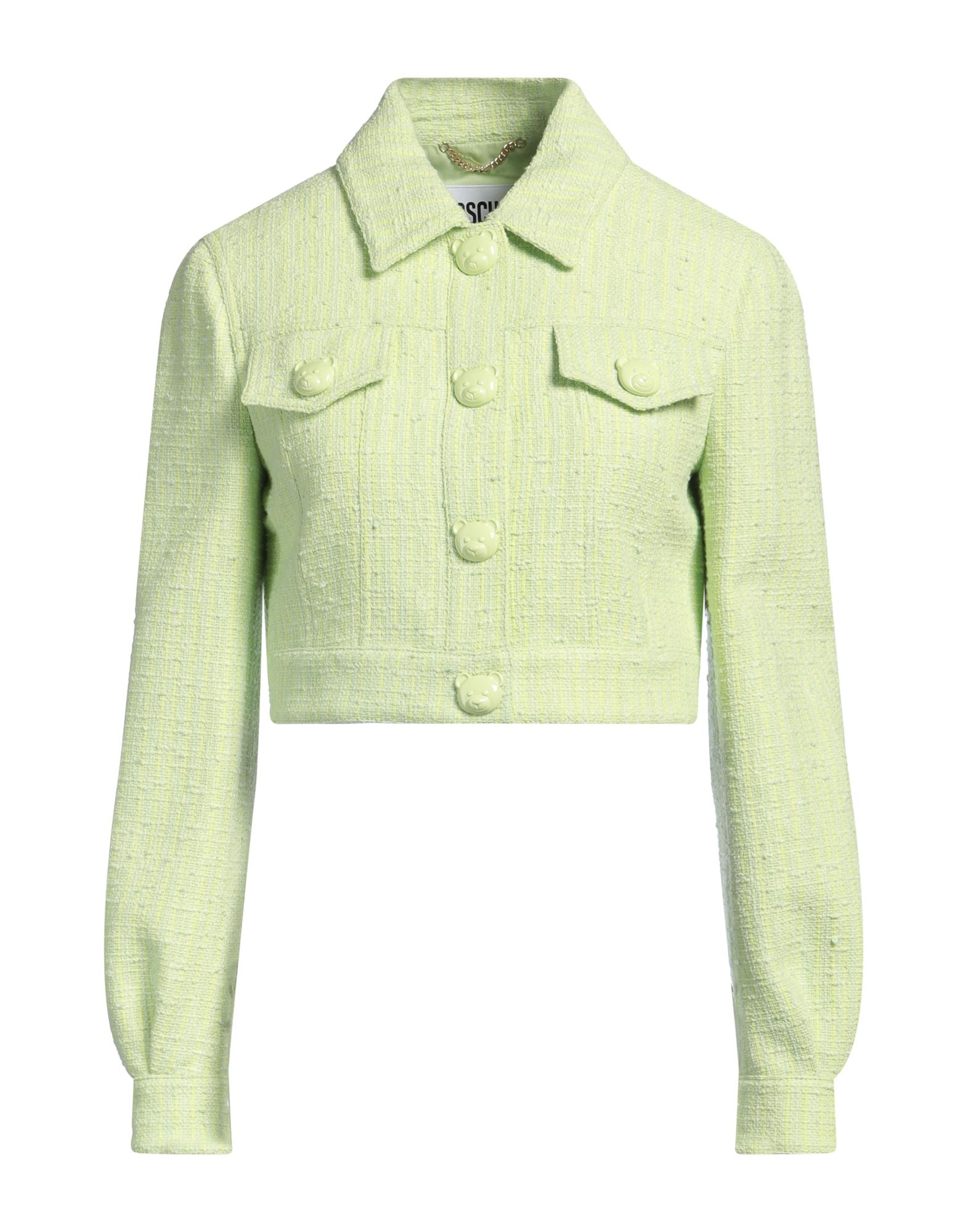 MOSCHINO Blazer Damen Limettengrün MOSCHINO Blazer Damen Limettengrün von MOSCHINO