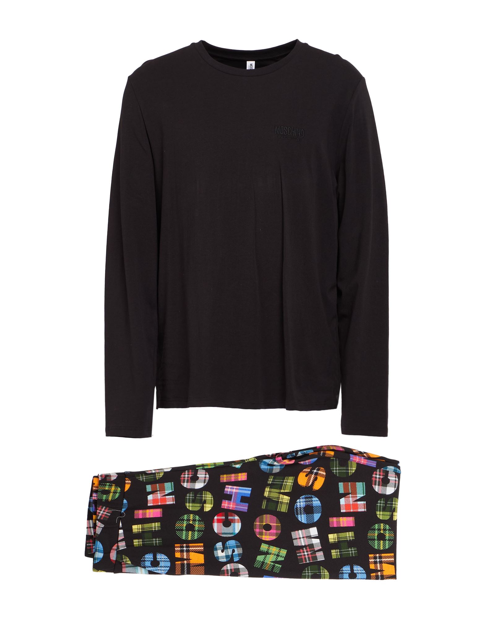 MOSCHINO Pyjama Herren Schwarz von MOSCHINO