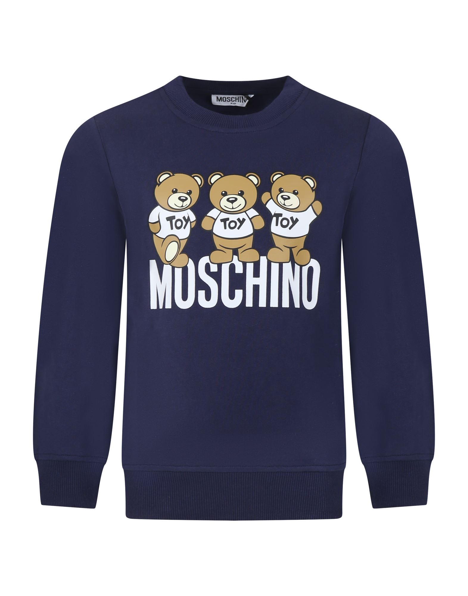 MOSCHINO Sweatshirt Damen Blau von MOSCHINO