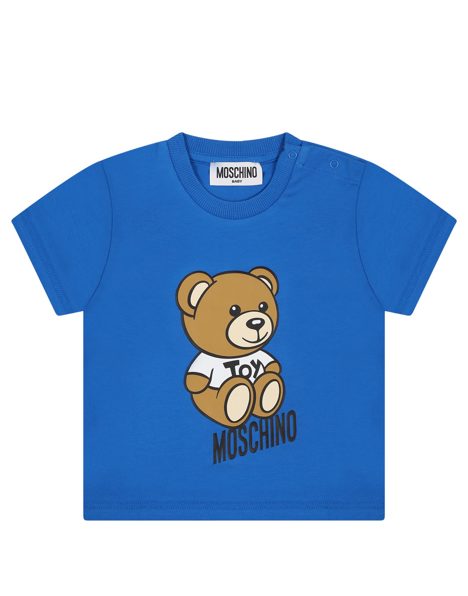 MOSCHINO T-shirts Herren Blau von MOSCHINO