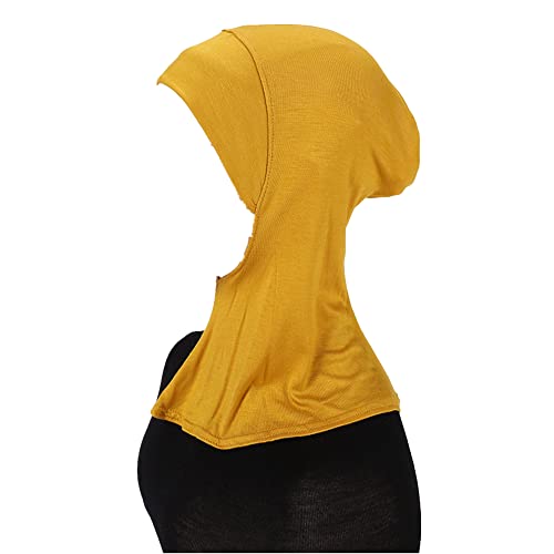 MOWEN Frauen Hijab Muslimischer Schal Turban Elastischer Schweiß Absorbierender Baumwollschlauch Kappe Frauen Geschenke von MOWEN