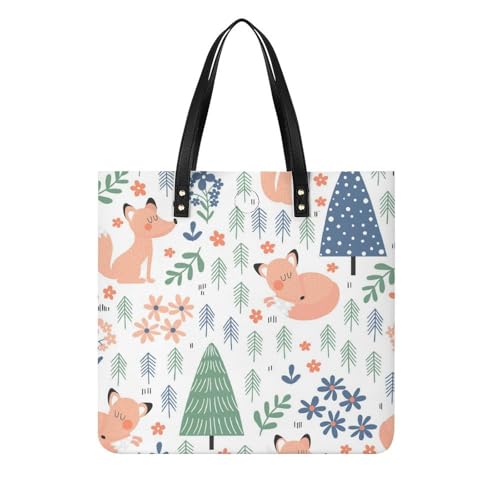MQPYWLH Cartoon Damen Shopper Handtasche Umhängetasche Schultertasche Für Büro Schule Einkauf 39x39cm MQPYWLH Cartoon Damen Shopper Handtasche Umhängetasche Schultertasche Für Büro Schule Einkauf 39x39cm von MQPYWLH
