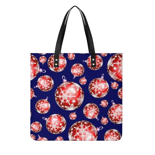 MQPYWLH Roter Ball Damen Shopper Handtasche Umhängetasche Schultertasche Für Büro Schule Einkauf 39x39cm MQPYWLH Roter Ball Damen Shopper Handtasche Umhängetasche Schultertasche Für Büro Schule Einkauf 39x39cm von MQPYWLH
