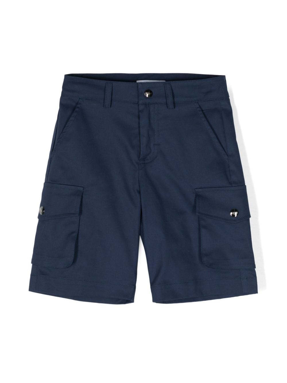 MSGM Kids Bermudas mit aufgesetzten Taschen - Blau von MSGM Kids