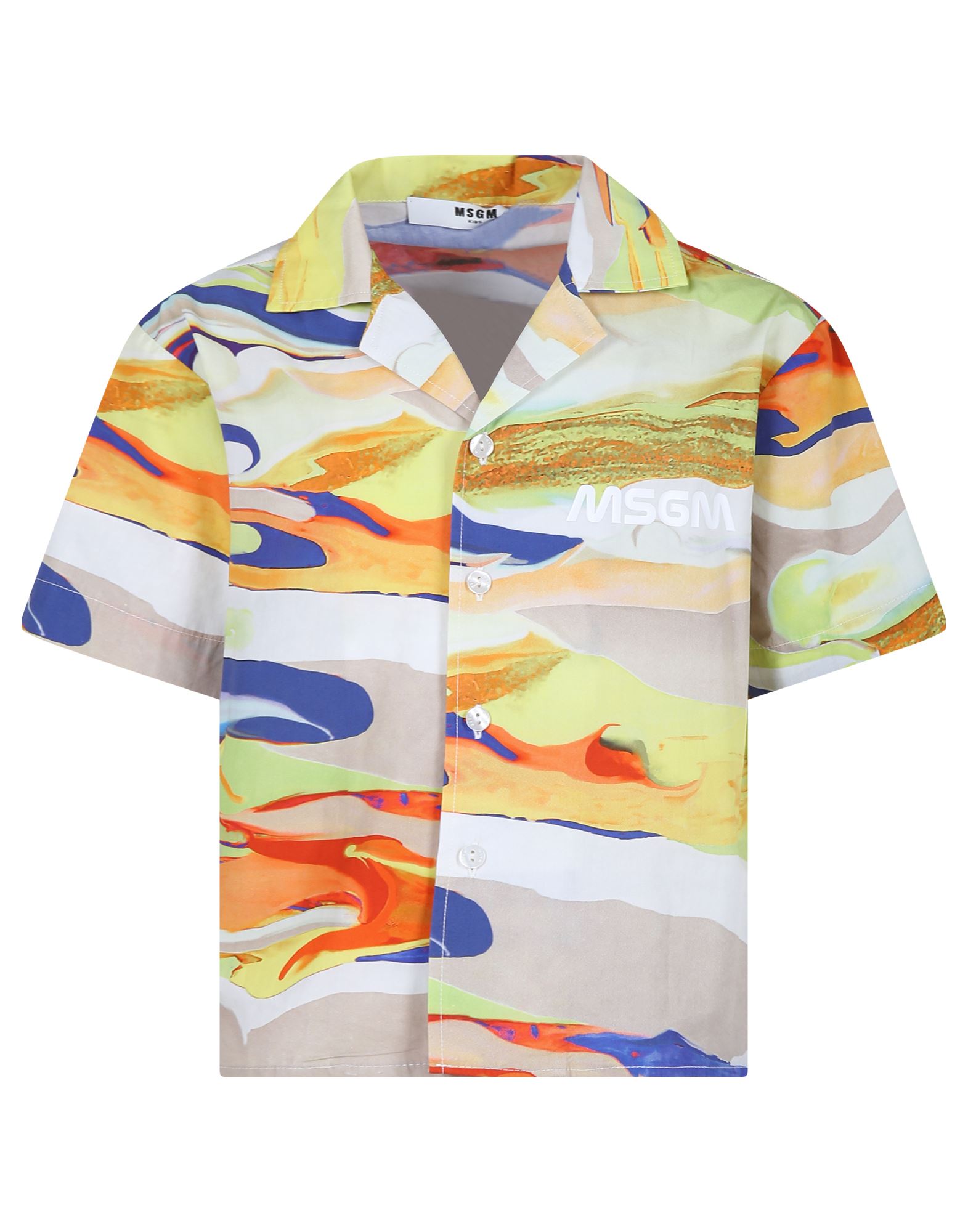 MSGM Hemd Kinder Bunt von MSGM