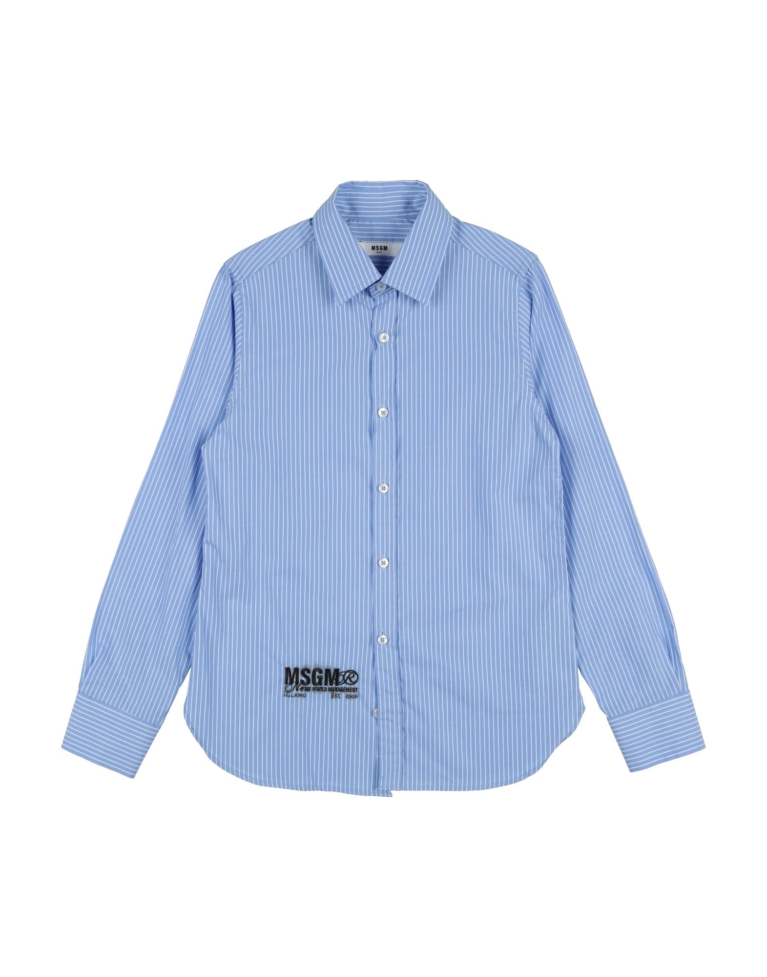 MSGM Hemd Kinder Hellblau von MSGM