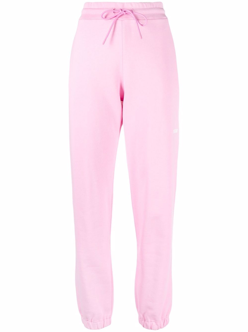 MSGM Jogginghose mit Logo-Print - Rosa von MSGM