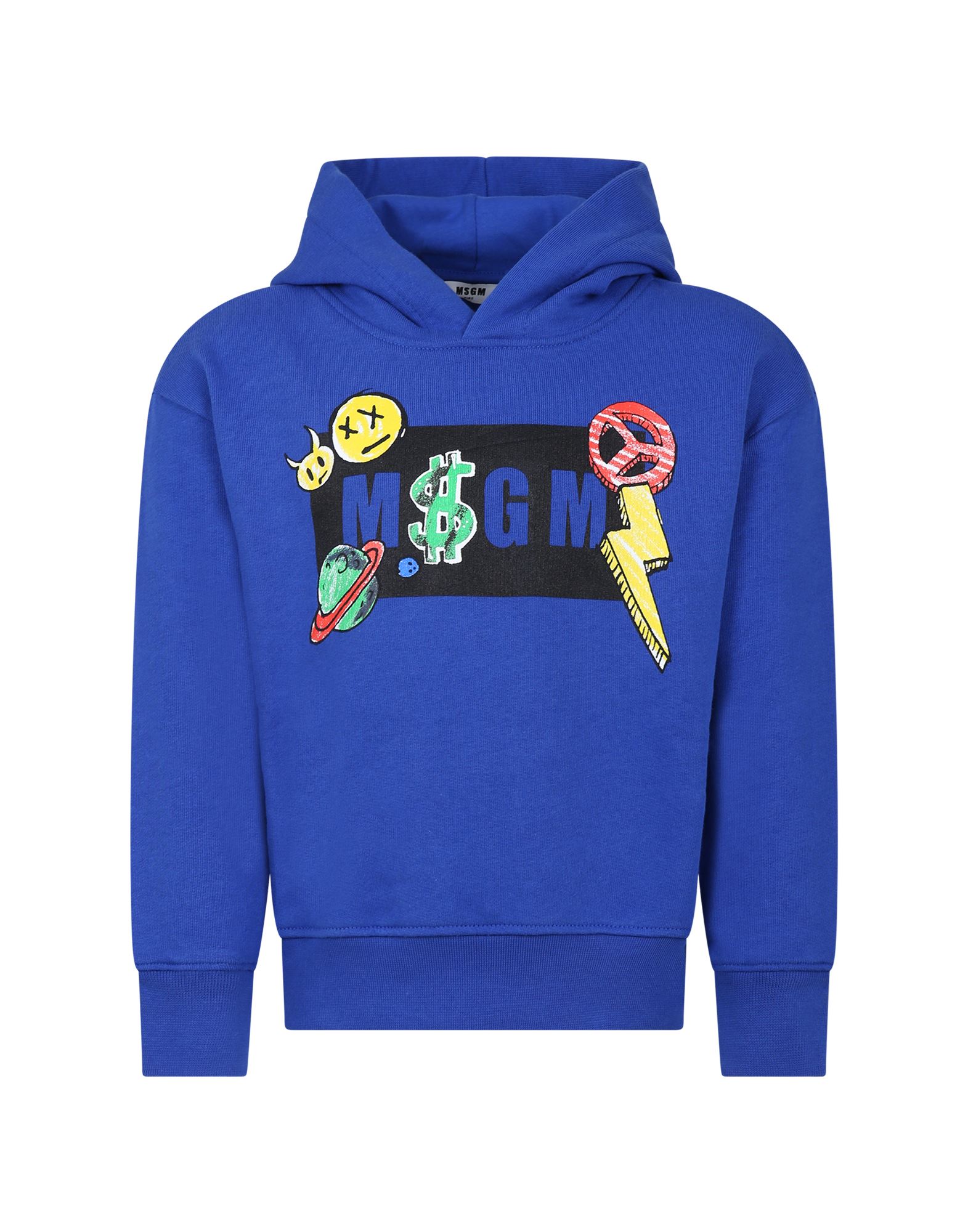 MSGM Sweatshirt Kinder Blau von MSGM