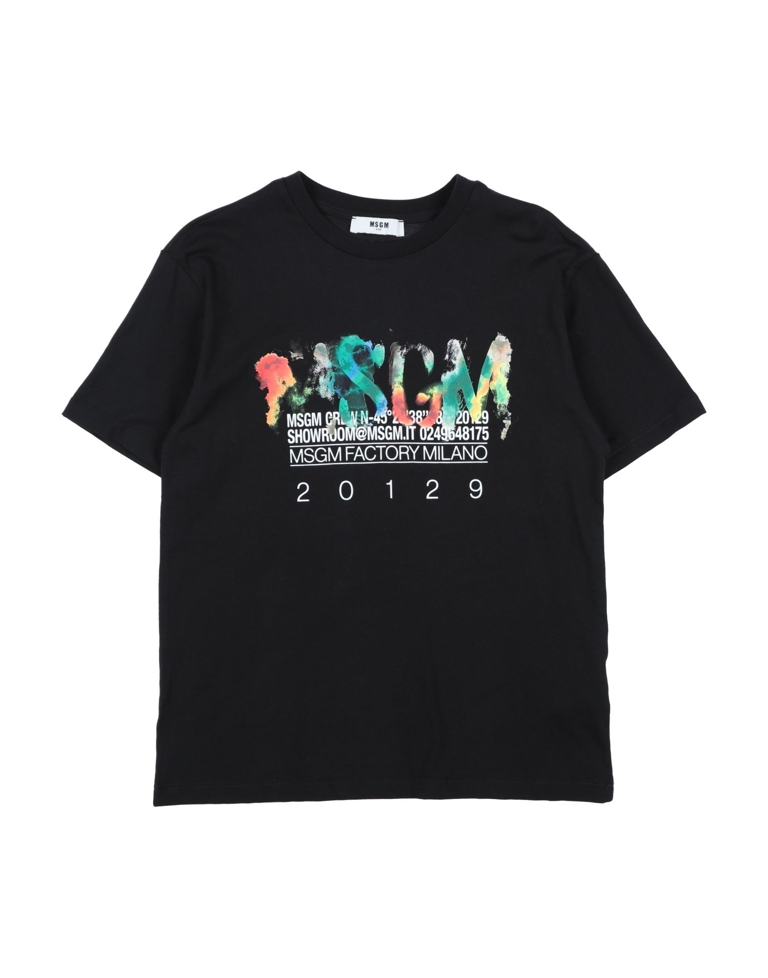 MSGM T-shirts Kinder Schwarz von MSGM