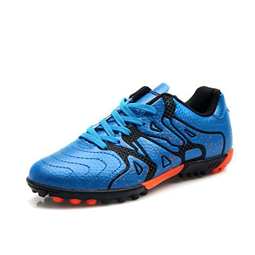 Fußballschuhe für Jungen/Kinder Fussballschuhe Sportschuhe rutschfeste atmungsaktive - Mod.01 Blau 36 EU von Msport