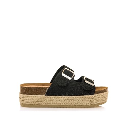 MTNG Damen 53043 Sandal, SCHWARZ, 38 EU MTNG Damen 53043 Sandal, SCHWARZ, 38 EU von MTNG