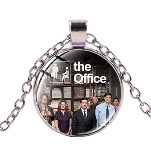 The Office Art Poster Dwight Schrute Halskette Männer Frauen Souvenir Glas Cabochon Kuppel Anhänger, 3 The Office Art Poster Dwight Schrute Halskette Männer Frauen Souvenir Glas Cabochon Kuppel Anhänger, 3 von MUBYS