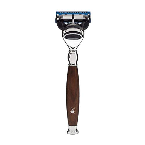 MÜHLE Nassrasierer - Sophist Serie - kompatibel mit Gillette-Klingen - Eisenholz von MÜHLE